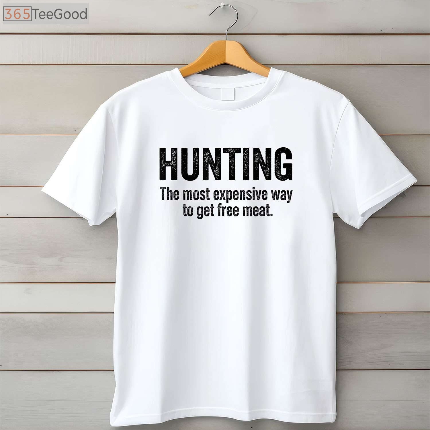 Funny Free Meat Hunting Quote Shirt, Humorous Wildlife Outdoorsman Joke Tee