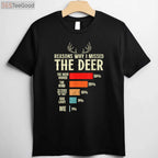 Funny Hunter T-Shirt - Top 10 Reasons Why I Missed The Deer Hunting Gift
