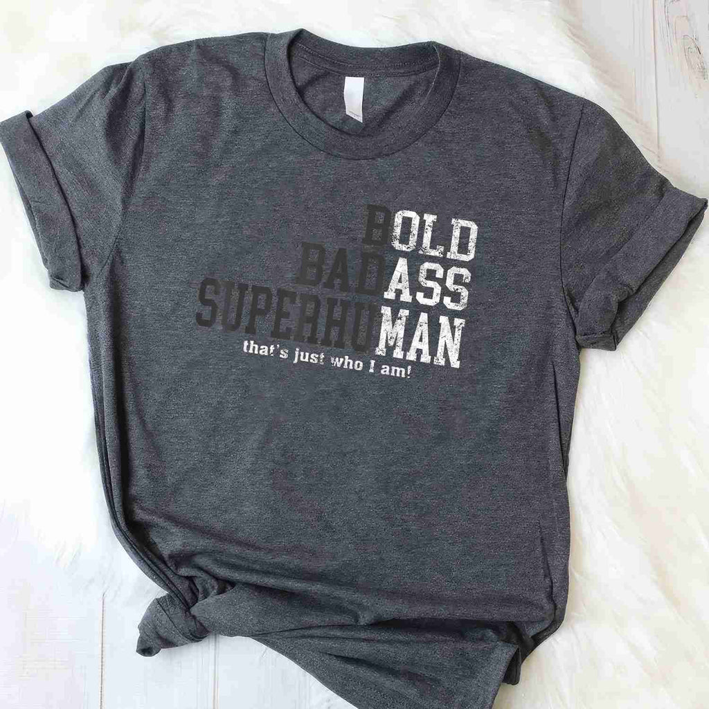 Funny Old Man Saying Gag Gift Tee Birthday Fathers Day Dad T-Shirt for Men Adults