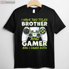 Funny Video Game Controller T-Shirt - Aesthetic Gaming Apparel for Teens