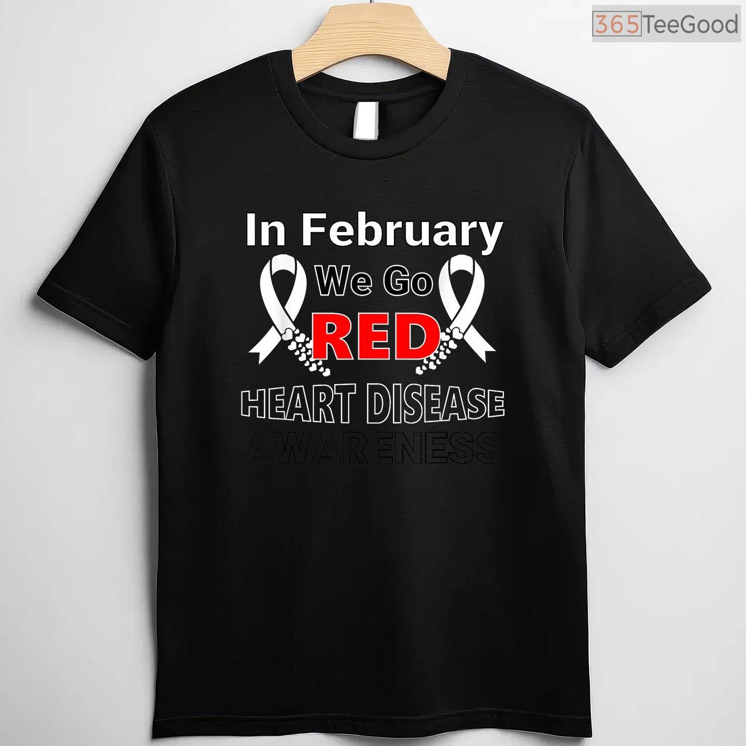 Go Red Heart Health Month Shirt – February Awareness Wellness Tee