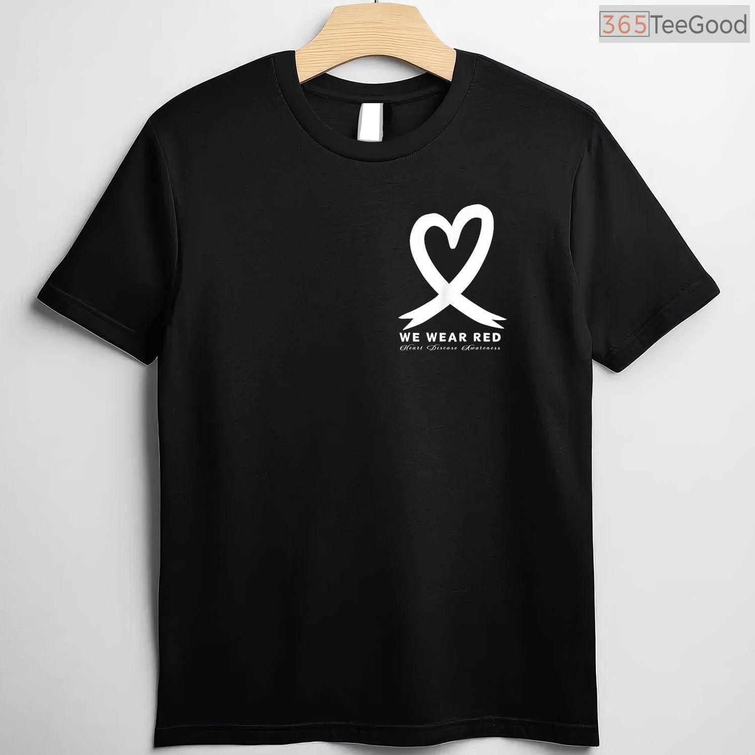 Go Red In February Shirt – Heart Disease Awareness Red Heart T-Shirt