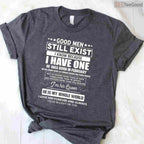 Good Men Still Exist He Was Born In February Funny Husband Birthday Shirt