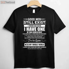 Good Men Still Exist He Was Born in May Funny May Birthday Gift T-Shirt