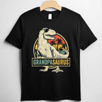 Grandpasaurus T Rex Dinosaur Funny Grandpa Gift Tee T-Shirt Men Unisex Adults