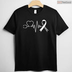 Heart Disease Awareness Red Heart Shirt – Go Red In February Tee