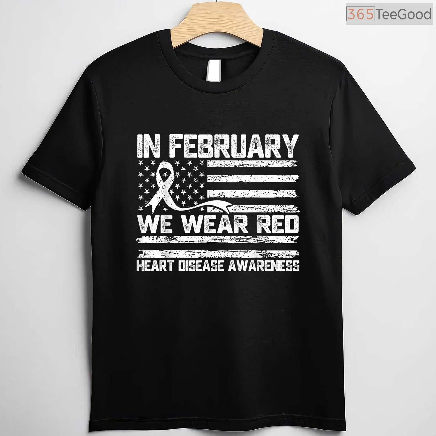Heart Warrior February Shirt – In February We Wear Red Survivor Tee