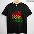 Honoring Past Inspiring Future T-Shirt Men Women Kids Black History Month Family Shirt