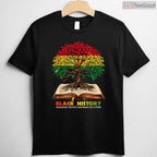 Honoring The Past Inspiring The Future Black History Month T-Shirt African American Legacy Tee