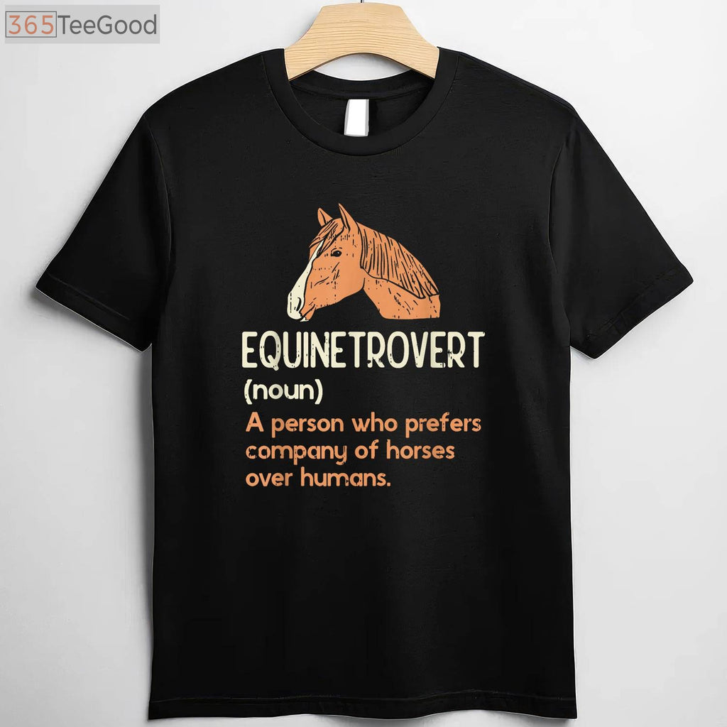 Horse Lover Definition Humor T-Shirt - Funny Equestrian Saying Apparel
