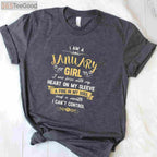 I Am A January Girl T-Shirt Womens Birthday Gifts Shirt T-Shirt