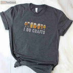 I Do Crafts Home Brew Beer T-Shirt - Vintage Craft Beer Lover Art