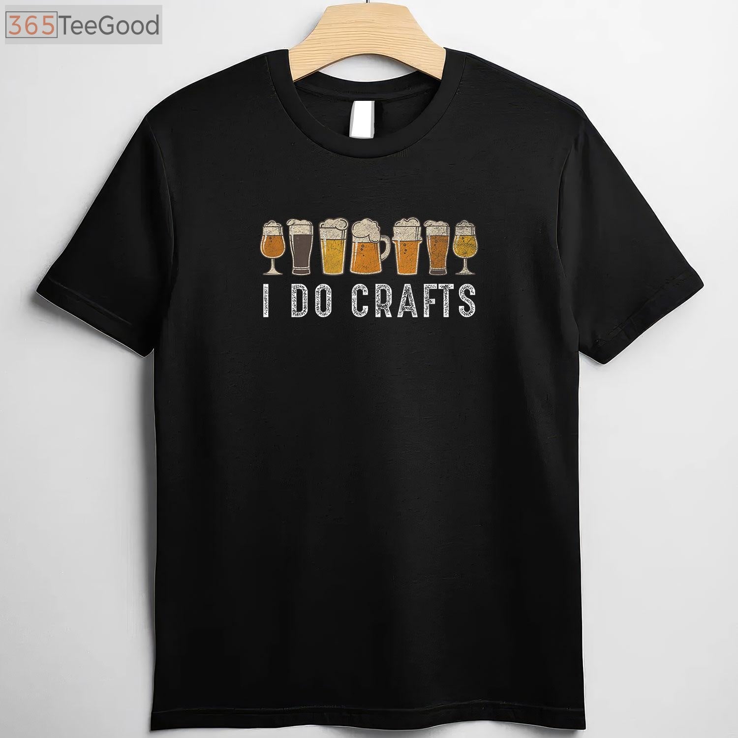 I Do Crafts Home Brew Beer T-Shirt - Vintage Craft Beer Lover Art