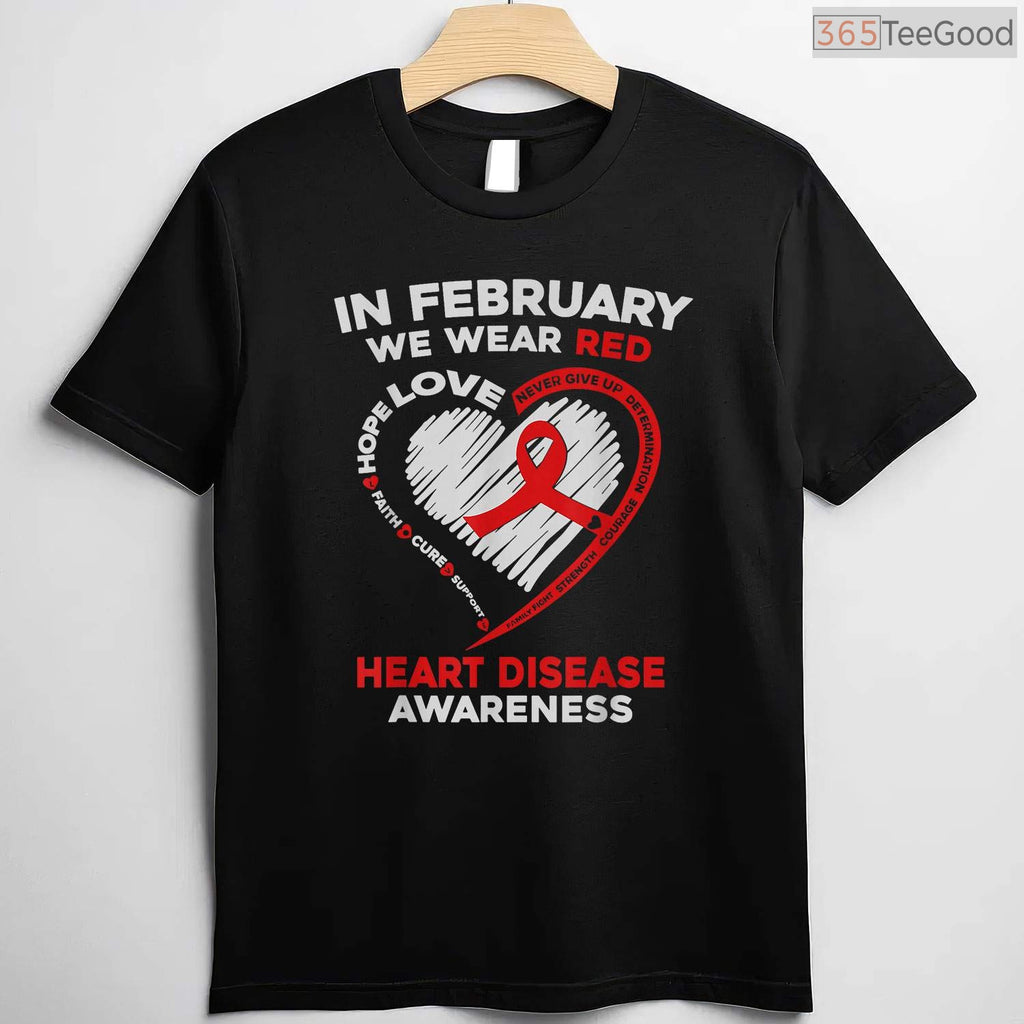 In February I Wear Red Shirt – Personal Heart Disease CHD Support