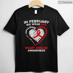 In February I Wear Red Shirt – Personal Heart Disease CHD Support