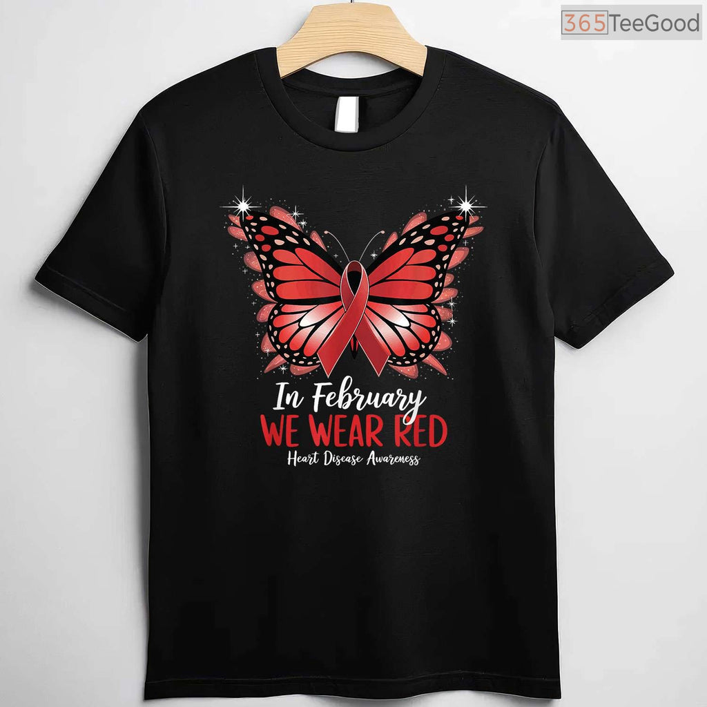 In February We Wear Red Shirt – Heart Disease Awareness Support