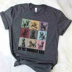 In My Golden Doodle Era Funny Dog Lover Quote Tee T-Shirt for Adults Men Women