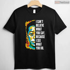 James Baldwin Graffiti Art T-Shirt Literary Icon Civil Rights Black History Month Shirt