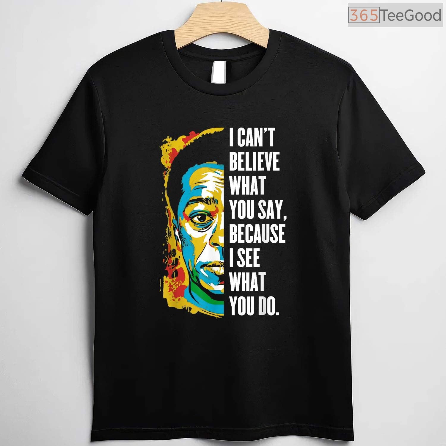 James Baldwin Graffiti Art T-Shirt Literary Icon Civil Rights Black History Month Shirt