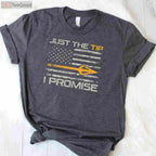Just The Tip I Promise Hunting Shirt, Funny Bowhunting Camo Joke Tee