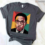 Langston Hughes Poet T-Shirt Harlem Renaissance Literature Black History Month Shirt