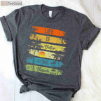 Life Is Better At The Beach T-Shirt - Relaxing Summer Vacation Ocean Gift