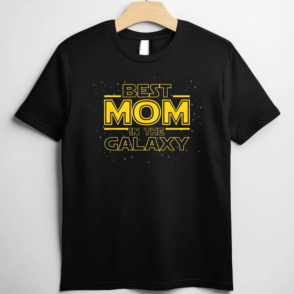Mom Shirt Gift for New Mom Best Mom in The Galaxy T-Shirt Tee for Women Unisex Adults