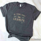 My Fishing Buddy Calls Me Grandpa Shirt, Cute Grandfather Angling Tee