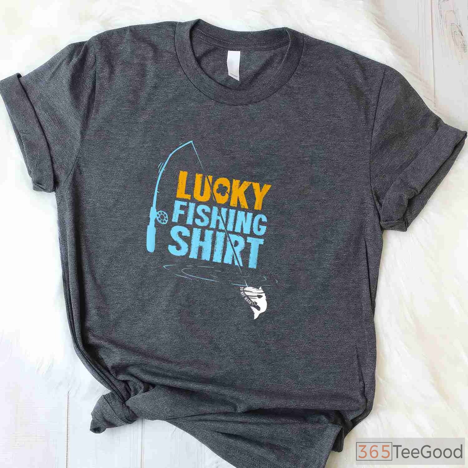 My Lucky Fishing Shirt - Custom Fisherman's Favorite Artwork Graphic Tee