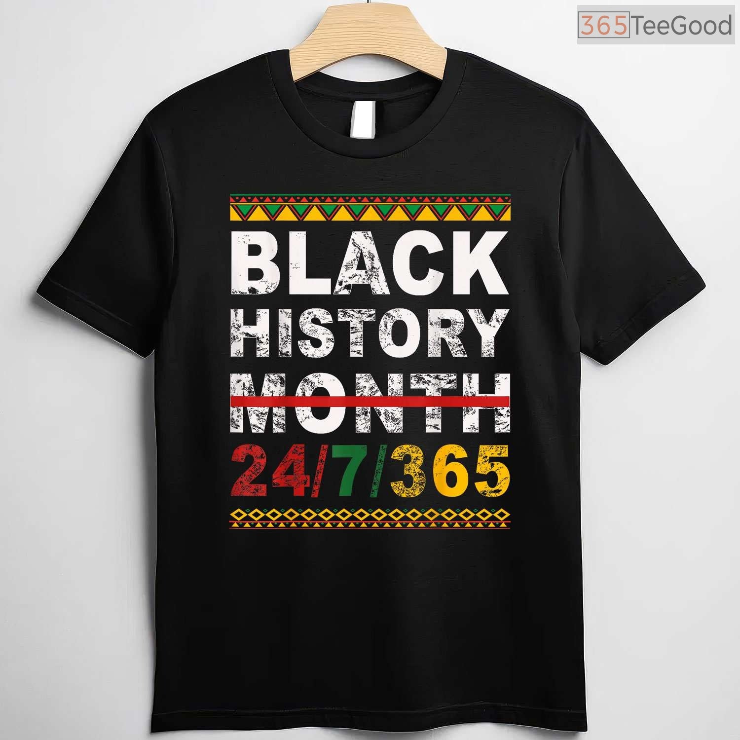 One Month Can't Hold Our History T-Shirt 365 Days Black History Month Pride Graphic Shirt
