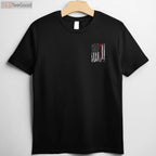Patriotic USA Flag Bowhunting Shirt, Archery Lover Bow Hunter Graphic Tee