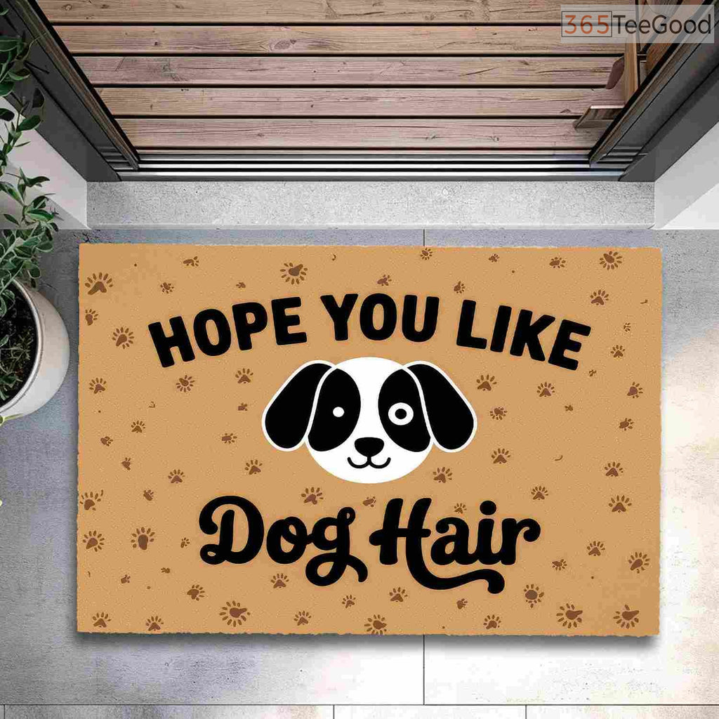 Personalized Funny Dog Hope You Like Dogs Doormat - Durable Porch Decor for Pet Friendly Homes