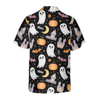 Pineapple and White Hibiscus Floral Hawaiian Shirt for Men Women Tropical Luau Wear