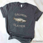 Professional Salmon Slayer Fishing Shirt, High-Performance King Salmon Angler Gear