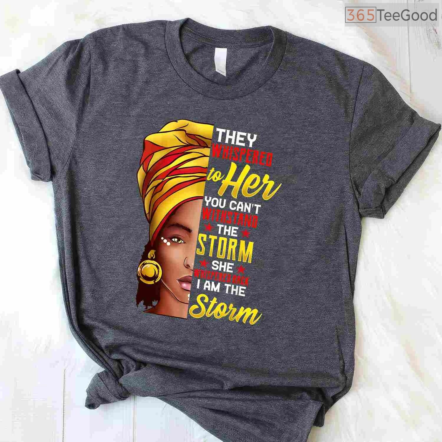 Proud Black Woman T-Shirt Black History Month Shirt for Women African American Queen Tee