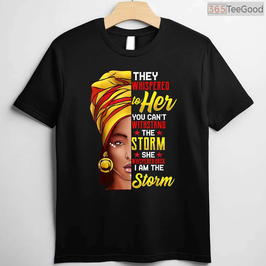 Proud Black Woman T-Shirt Black History Month Shirt for Women African American Queen Tee