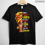 Proud Black Woman T-Shirt Black History Month Shirt for Women African American Queen Tee