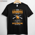 Real Grandpas Go Deer Hunting Shirt, Funny Hunting Gift for Grandfather Tee