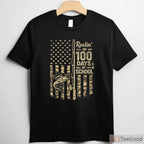 Reelin' in 100 Days of School Fishing Shirt, Fun Bass Fishing Youth Apparel