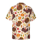 Retro Beach Scene Red Hibiscus Seamless Hawaiian Shirt Vintage Summer Look