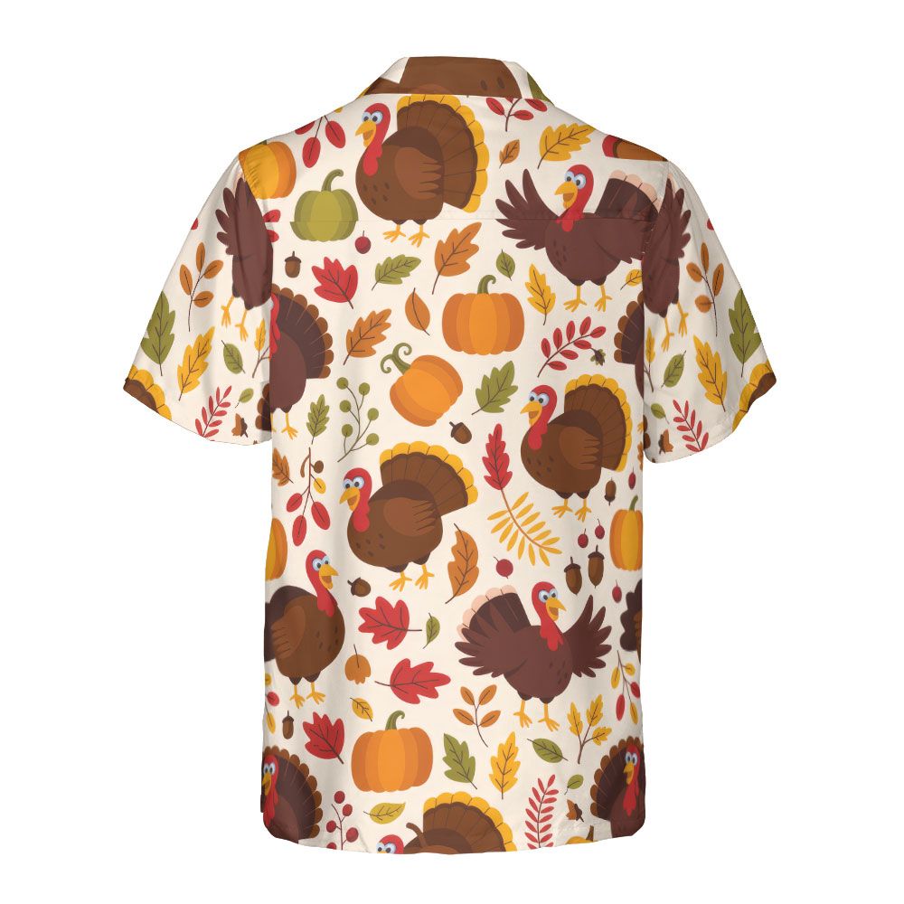 Retro Beach Scene Red Hibiscus Seamless Hawaiian Shirt Vintage Summer Look