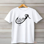 Retro Bite Me Bass Fishing Shirt - Cool Vintage Catchy Angler Apparel