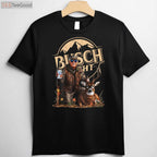 Retro Trump Hunting Shirt, Funny Beer Drinking and Deer Hunting Graphic Tee