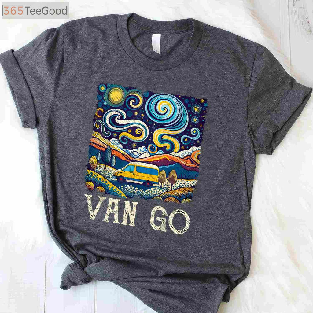 Retro Van Life Vintage T-Shirt - 70s Van Dwellers Nomad Travel Gift