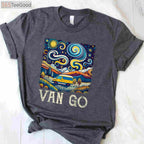 Retro Van Life Vintage T-Shirt - 70s Van Dwellers Nomad Travel Gift