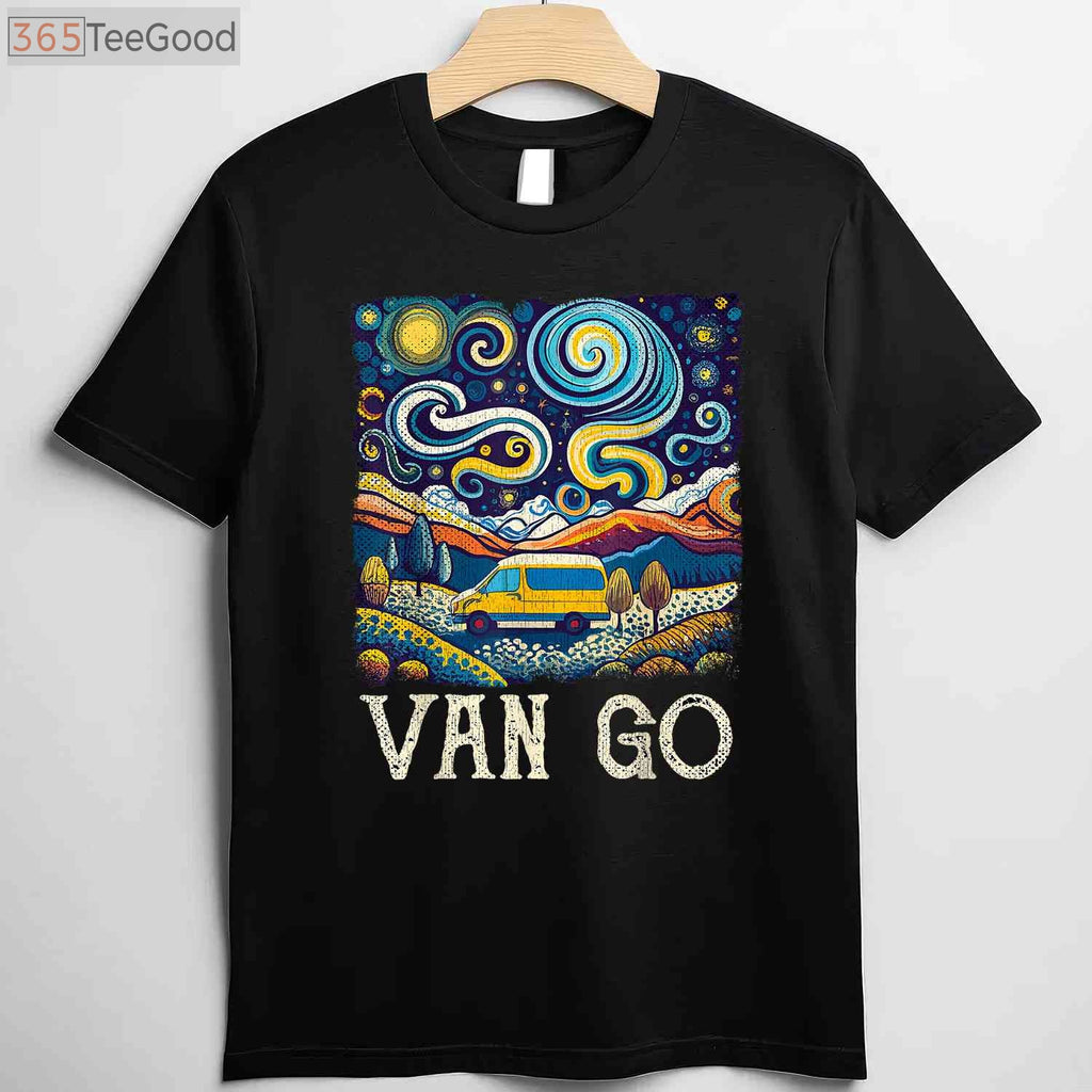 Retro Van Life Vintage T-Shirt - 70s Van Dwellers Nomad Travel Gift