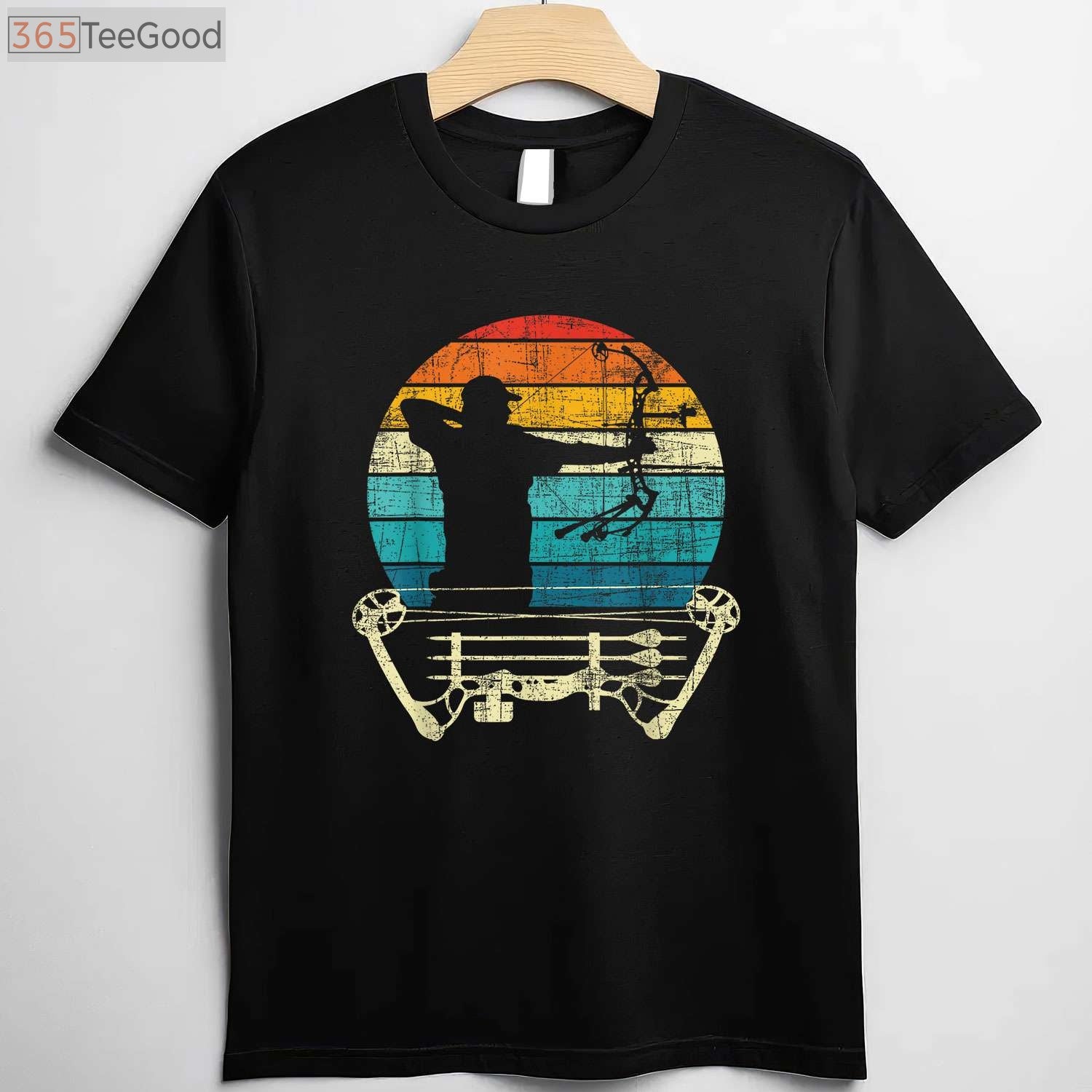 Retro Vintage Archery Girl Shirt, Aesthetic Bow and Arrow Hunting Tee for Women