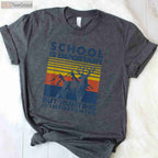 School is Important But Hunting is Importanter, Funny Youth Deer Hunting Tee
