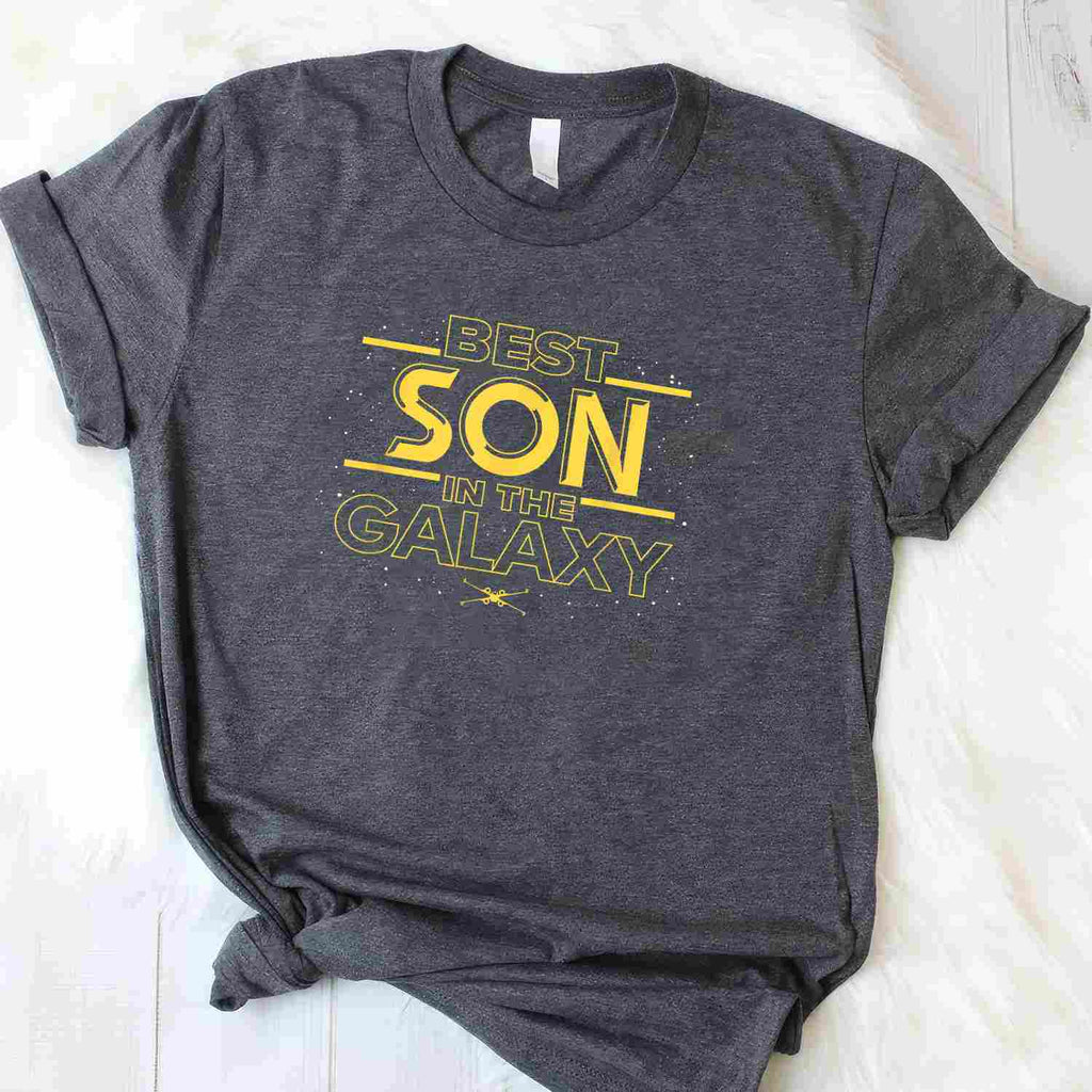 Star Wars Best Son in the Galaxy Funny Family Trip Tee T-Shirt for Adults Unisex