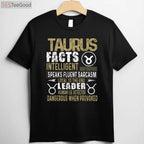 Taurus Zodiac Facts Birthday T-Shirt _ April & May Taurus Astrology Gift Shirt
